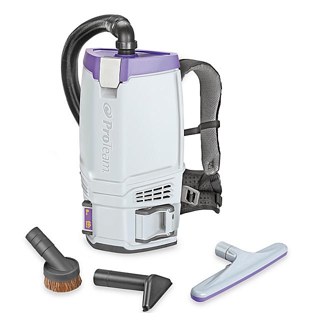 ProTeam® Industrial Cordless Backpack Vacuum - 6 Quart