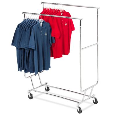  Double Rolling Clothes Rack