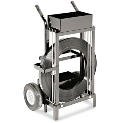 Uline Specialty Cart for Ribbon-Wound Steel Strapping