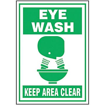Enseigne – « Eye Wash »