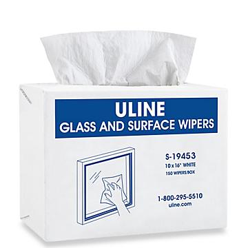 Uline Glass and Surface Wipers