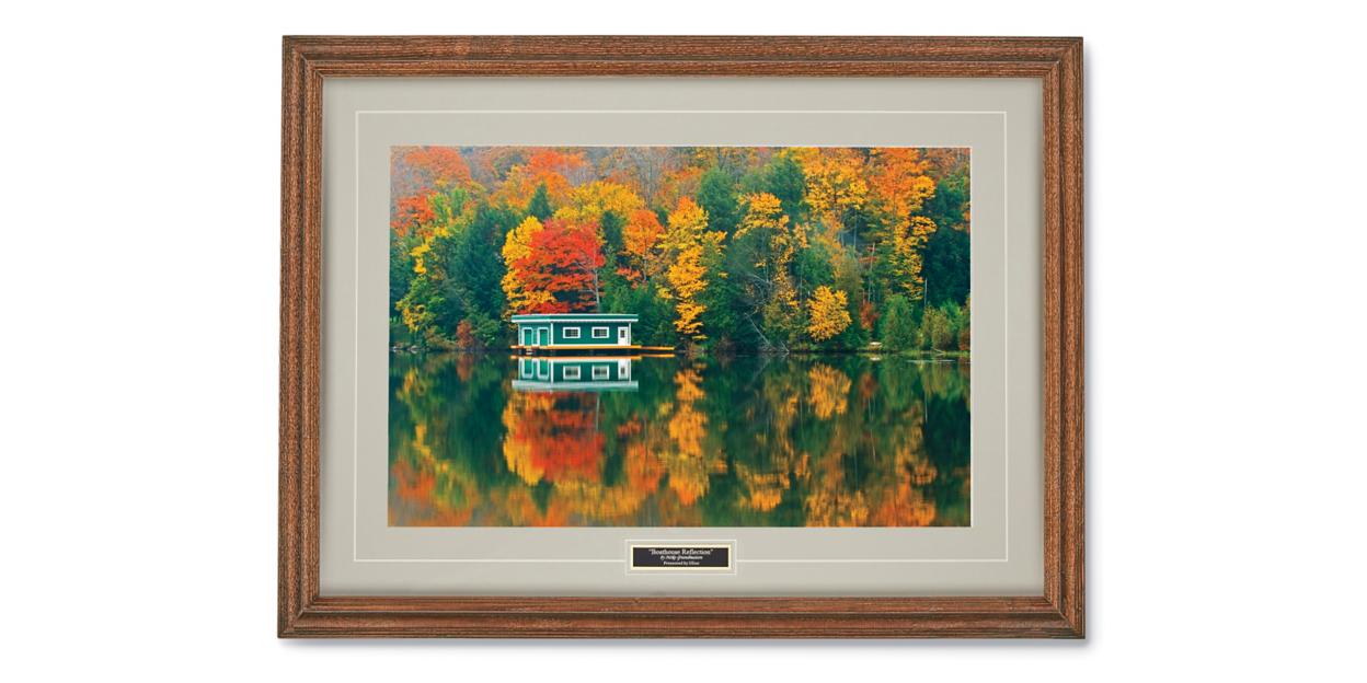Tableau – « Boathouse Reflection »