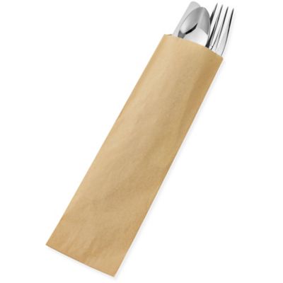  Flat Single-Serve Bags - Plain Front, 2 3/4 x 10