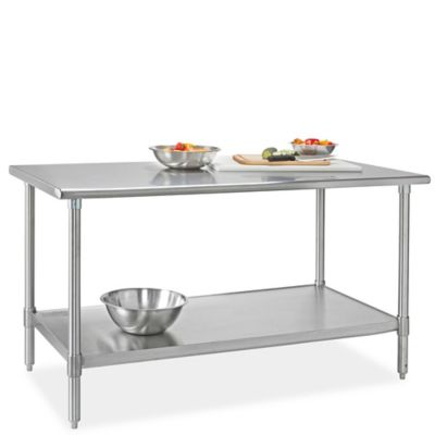 Établis en acier inoxydable