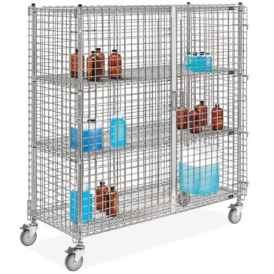 Stainless Steel Security Carts