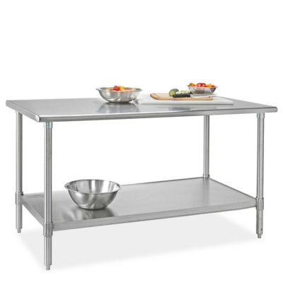 Établis en acier inoxydable