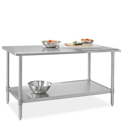 Établis en acier inoxydable