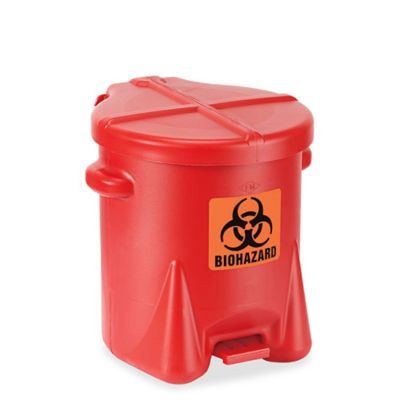 Poubelles à pédale pour déchets à risque biologique