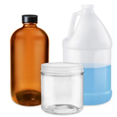 Bocaux, bidons et bouteilles