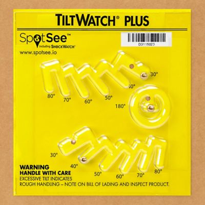 TiltWatch<span class="css-sup">MD</span> Plus – Indicateurs