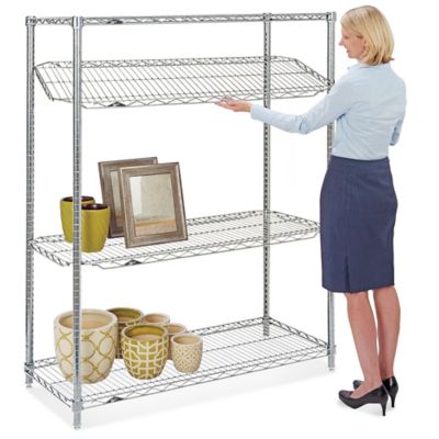 Quick Adjust Wire Shelving