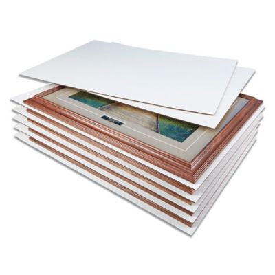 Feuilles de carton ondulé – Blanc