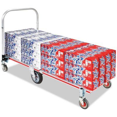 Socle roulant extensible pour transport de boisson