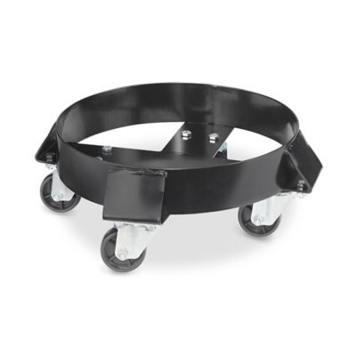 Mini-socle roulant pour poubelle