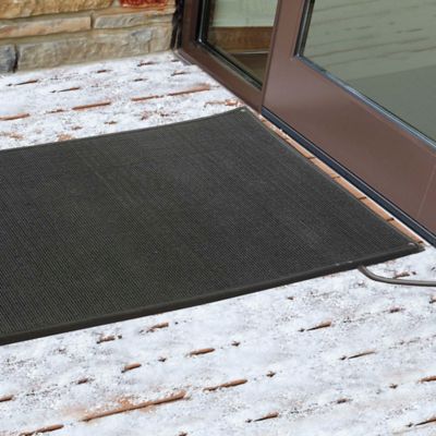 Tapis d'entrée chauffant