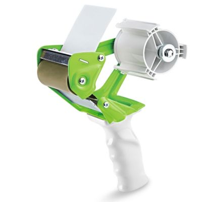 Uline – Ensemble couteau et dévidoir de ruban adhésif – Vert lime