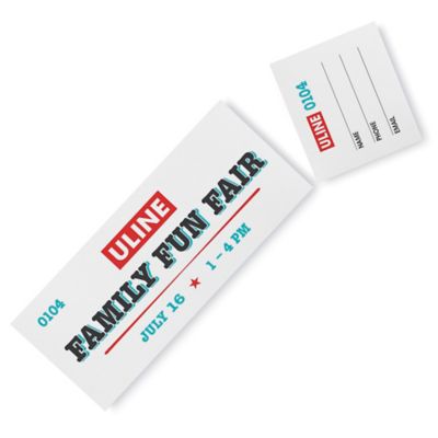 Printable Tickets