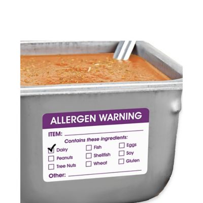 Food Allergen Labels