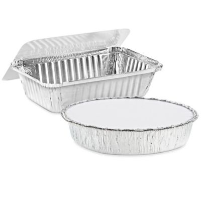 Contenants pour commande à emporter en aluminium