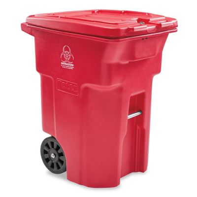 Poubelle à roues pour déchets à risque biologique