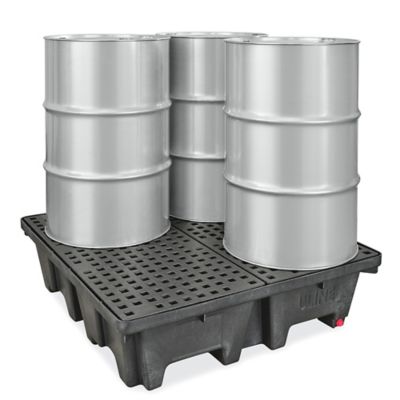 Black Spill Containment Pallets