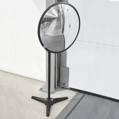 Miroir de sécurité sur pied