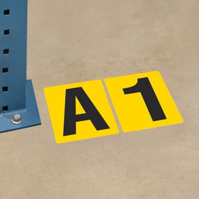 Enseignes d'emplacement en entrepôt