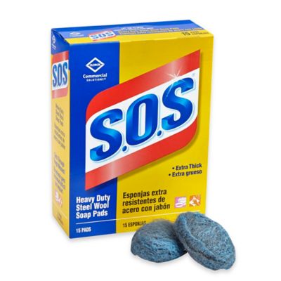 S.O.S<span class="css-sup">MD</span> – Tampons savonneux en laine d'acier