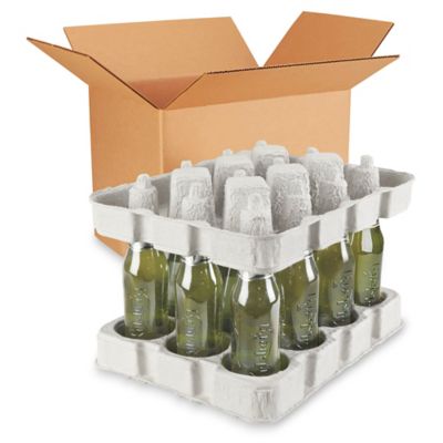 Emballages d'expédition en pâte à papier pour bières