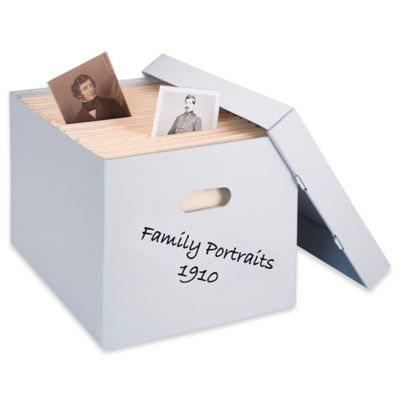 Boîtes de rangement d'archives