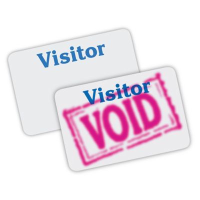 One Day Visitor Badge