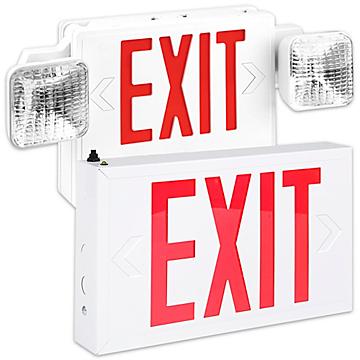 Hard-Wired Exit Signs