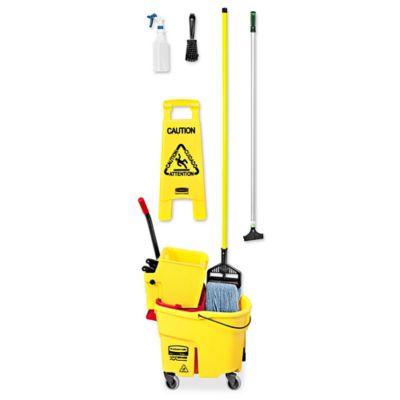 Ensemble d'outils de nettoyage pour panneau silhouetté pour zone humide 5S