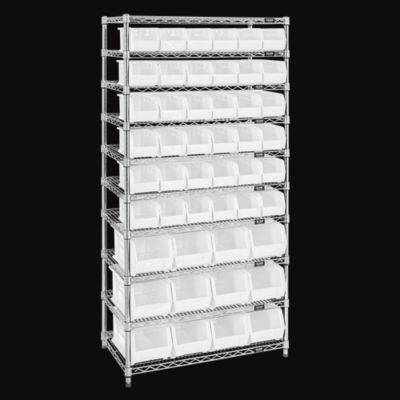 Wire Stackable Bin Organizers