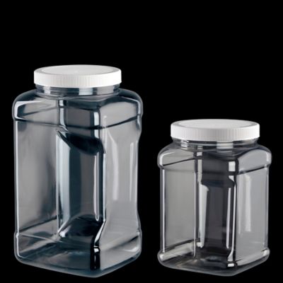 Plastic Grip Jars