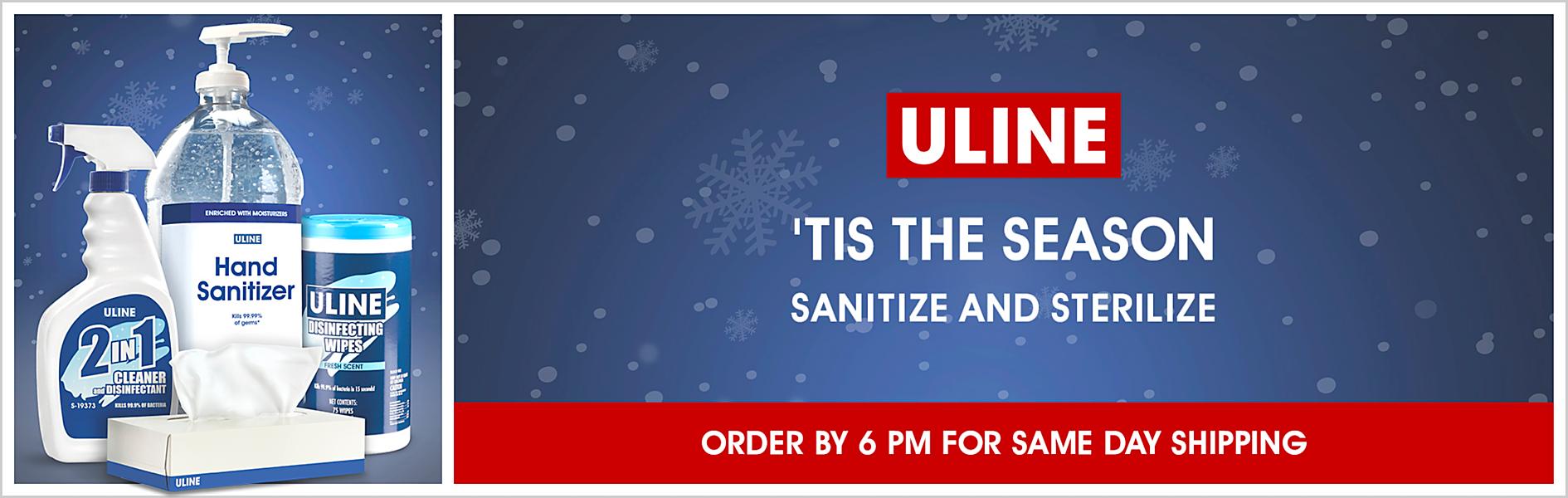 Uline - Flu Fighters - Tackle Winter Like a Rock Star - Order by 6 PM For Same Day Shipping