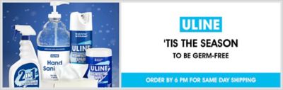 Uline - Flu Fighters - Tackle Winter Like a Rock Star - Order by 6 PM For Same Day Shipping