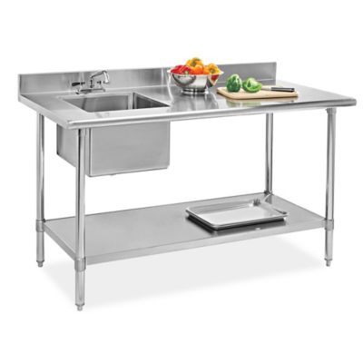 Worktables with Sink