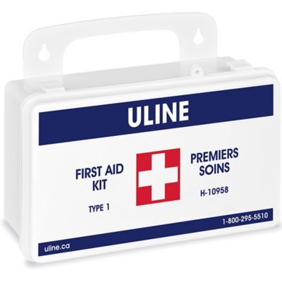 Uline – Trousses de premiers soins conformes