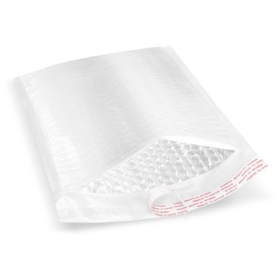 Uline Economy White Poly Bubble Mailers