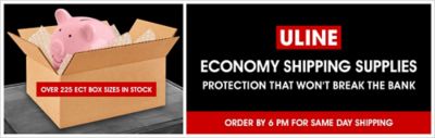 Uline Economy Shipping Supplies