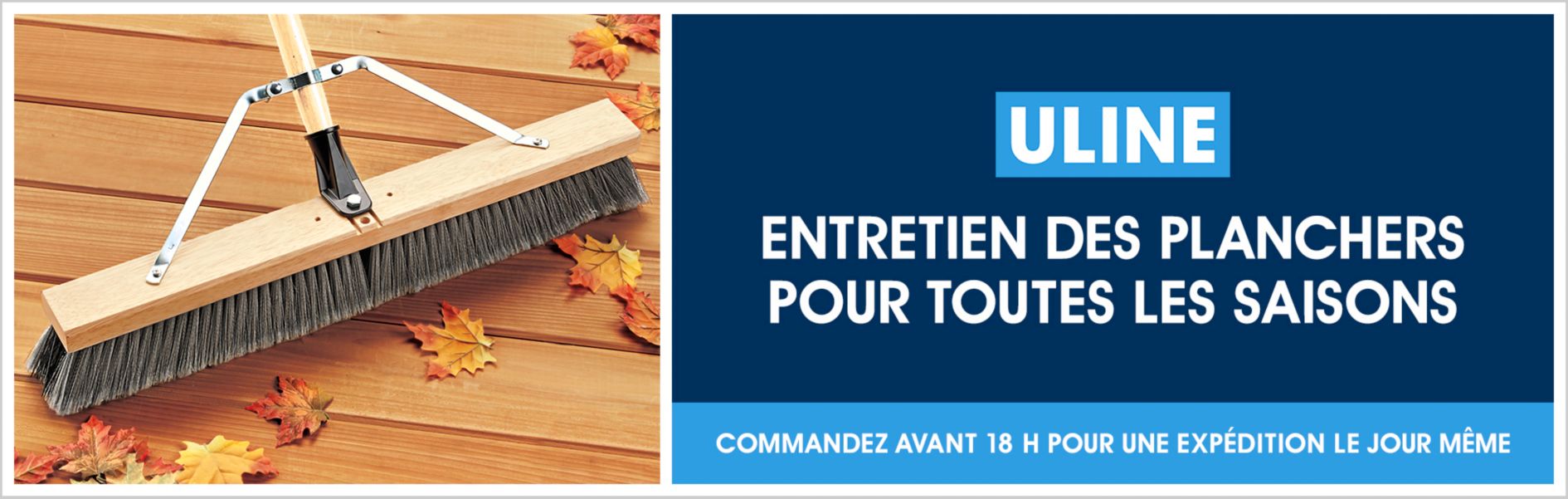 Uline : Entretien des planchers