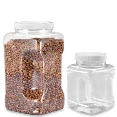 Plastic Grip Jars