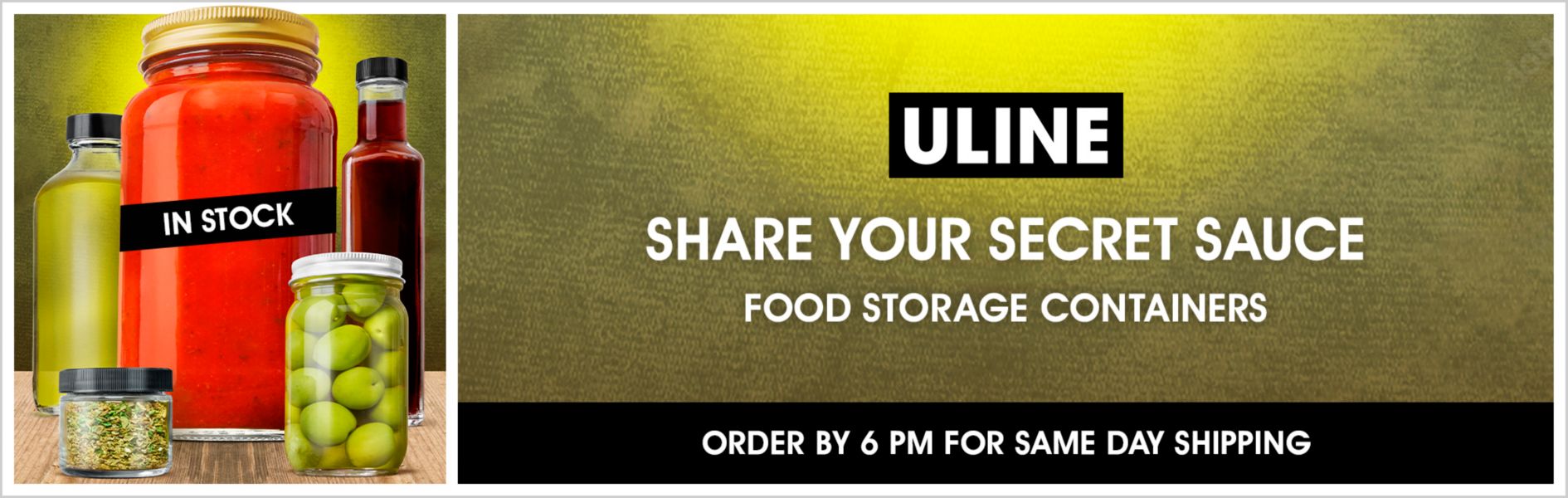 Uline: Food/Sauce Bottles