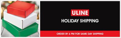 Uline Holiday Shipping