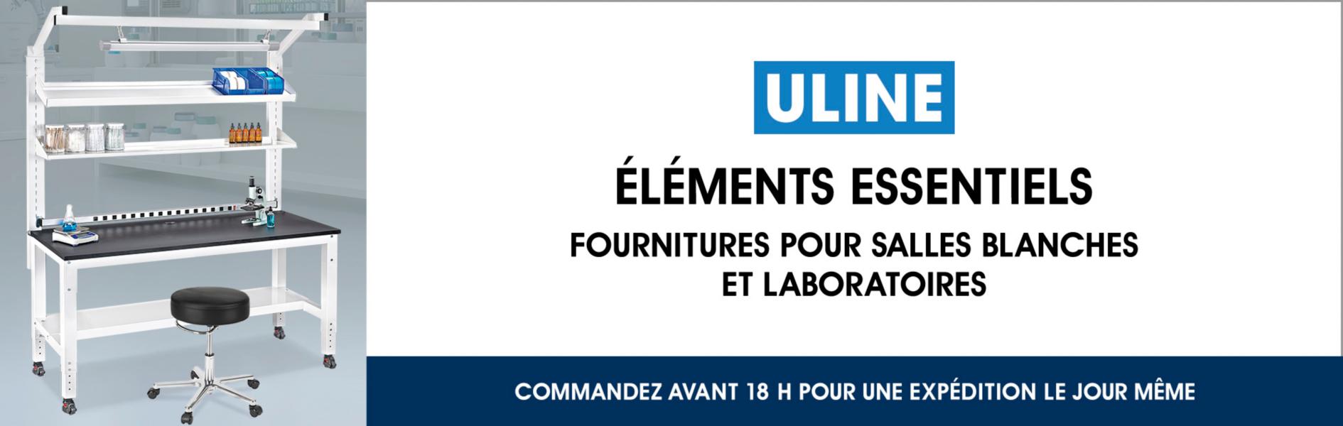 Salle blanche et fournitures de laboratoire