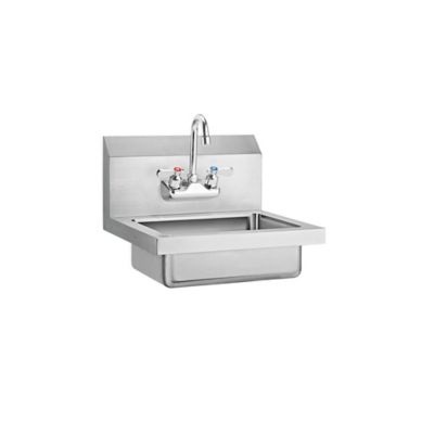 Stainless Steel Wall-Mount Hand Sink