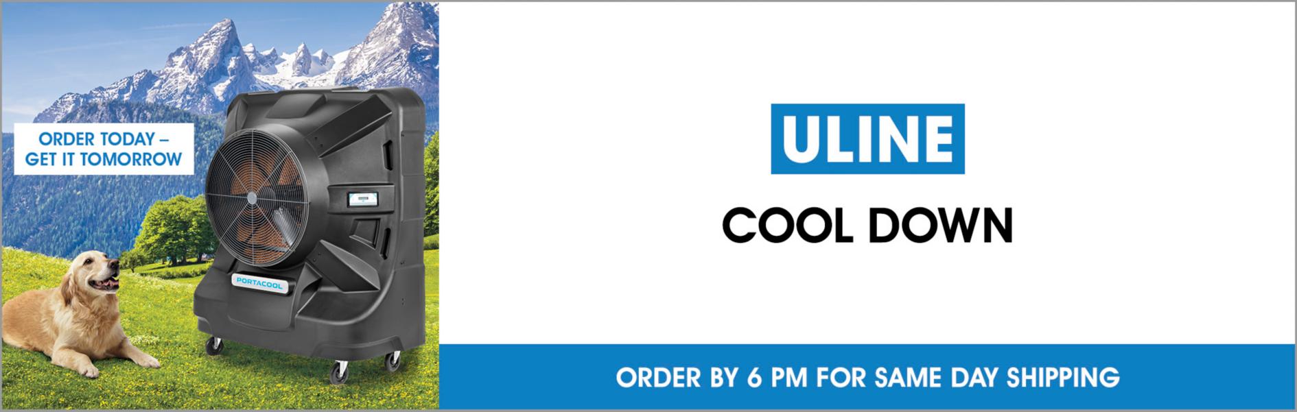 Warehouse Fans, Order by 6 PM For Same Day Shipping
