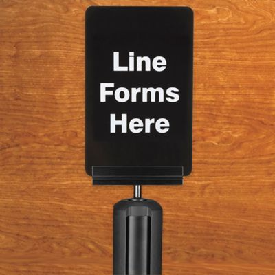 Indoor Crowd Control Signs