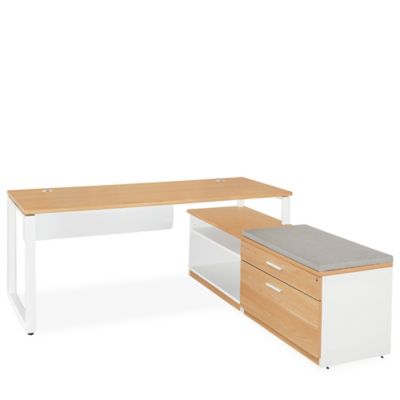 Designer Storage L-Desk